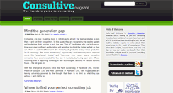 Desktop Screenshot of consultivemagazine.com